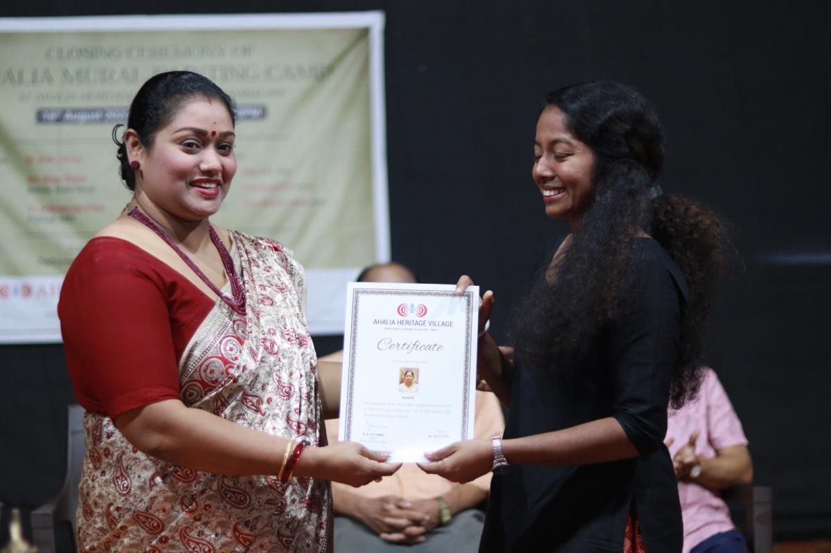 Ahalia Mural Painting Camp Closing Ceremony 2023 Image 1