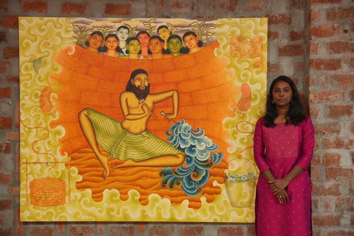 Ahalia Mural Painting Camp Closing Ceremony 2023 Image 21
